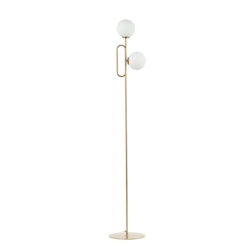 Lampa Podłogowa Sigma Tes Złoty x2