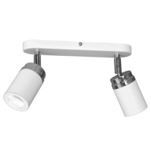 Spot Luminex Reno white/chrome x2