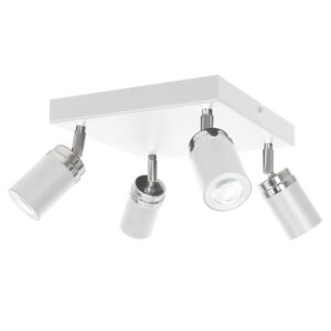 Spot Luminex Reno white/chrome x4
