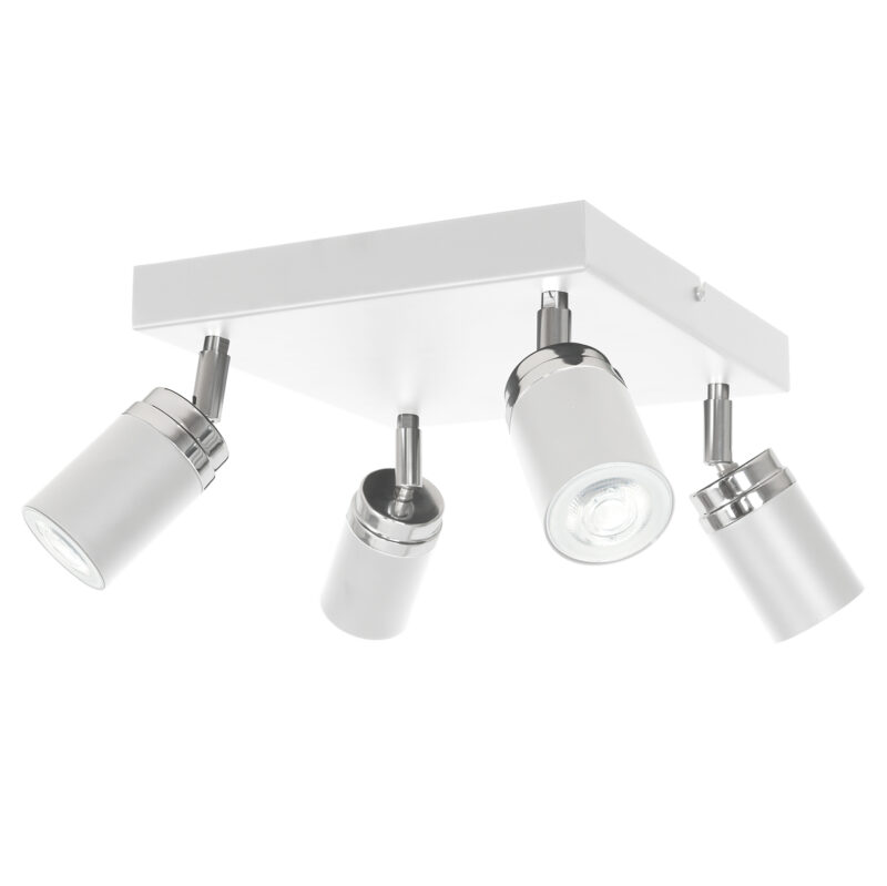 Spot Luminex Reno white/chrome x4