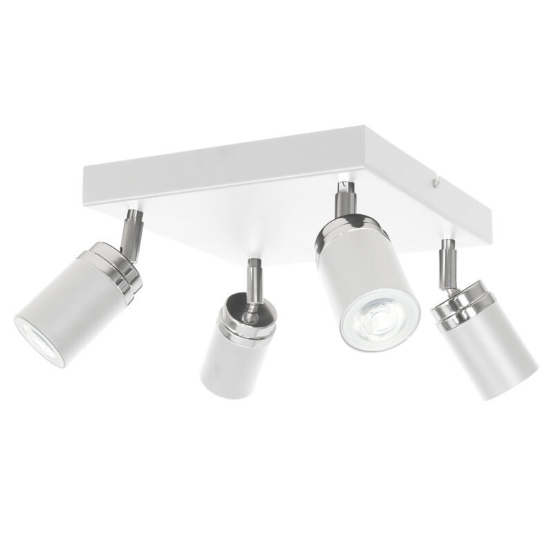 Spot Luminex Reno white/chrome x4
