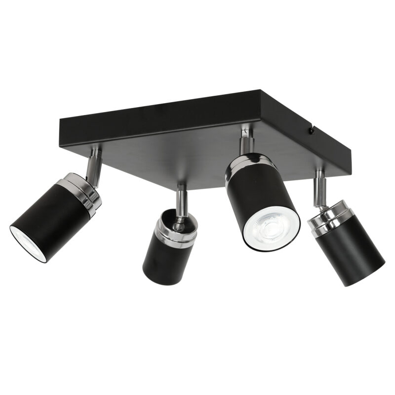 Spot Luminex Reno black/chrome x4