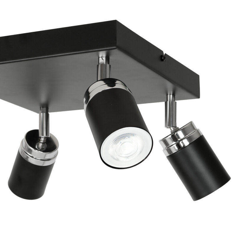 Spot Luminex Reno black/chrome x4 - obrazek 3