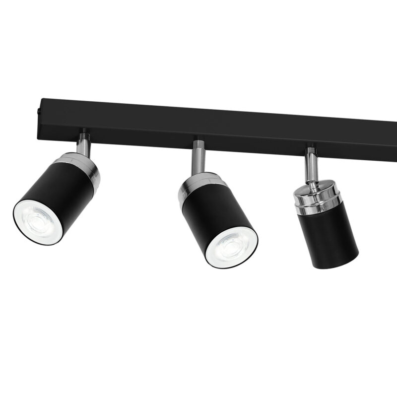 Spot Luminex Reno black/chrome x6 - obrazek 3