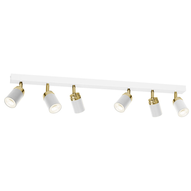 Spot Luminex Reno white/gold x6