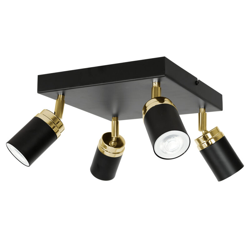 Spot Luminex Reno black/gold x4