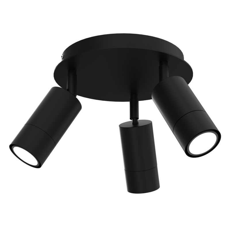 Spot Luminex Link Black Talerz x3