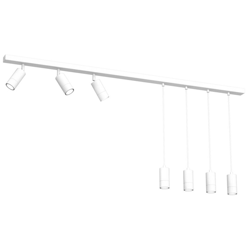 Spot Luminex Link White Listwa 150 7(4+3)xgu10