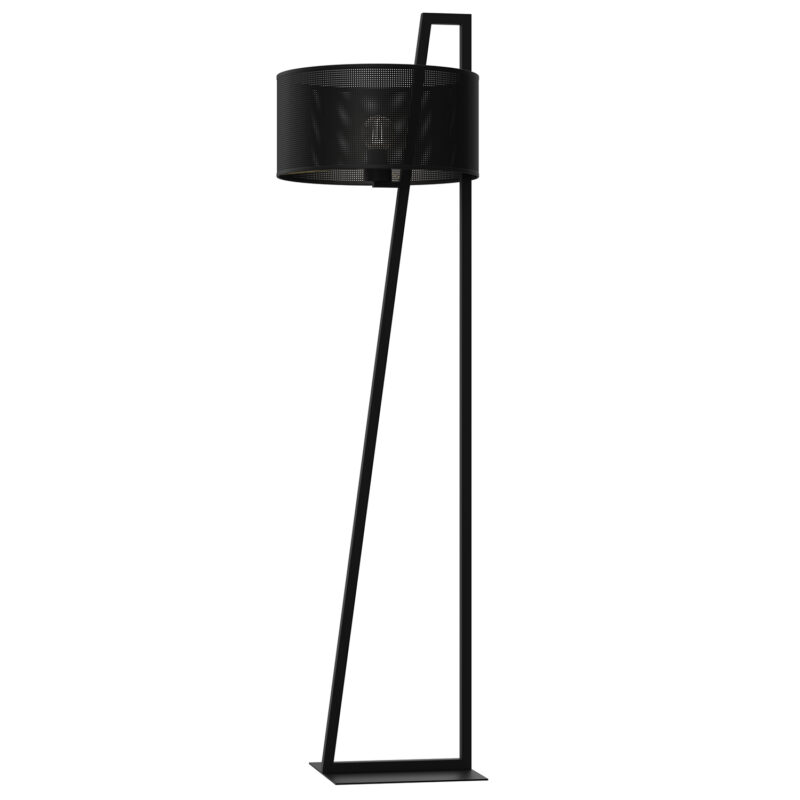 Lampa Podłogowa Luminex Loft Shade Black, Cylinder Shade Dia 400 H 200 Black x1