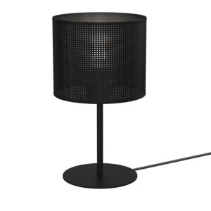 Lampka Gabinetowa Luminex Loft Shade H 34 Black, Cylinder Shade Dia 180, H 150 Black x1
