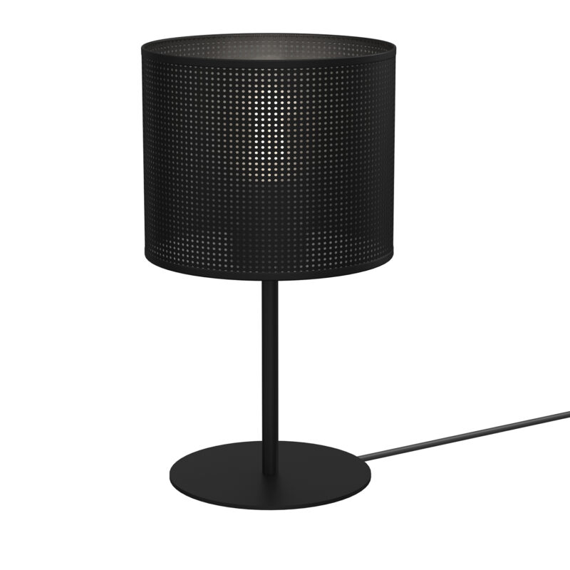 Lampka Gabinetowa Luminex Loft Shade H 34 Black, Cylinder Shade Dia 180, H 150 Black x1