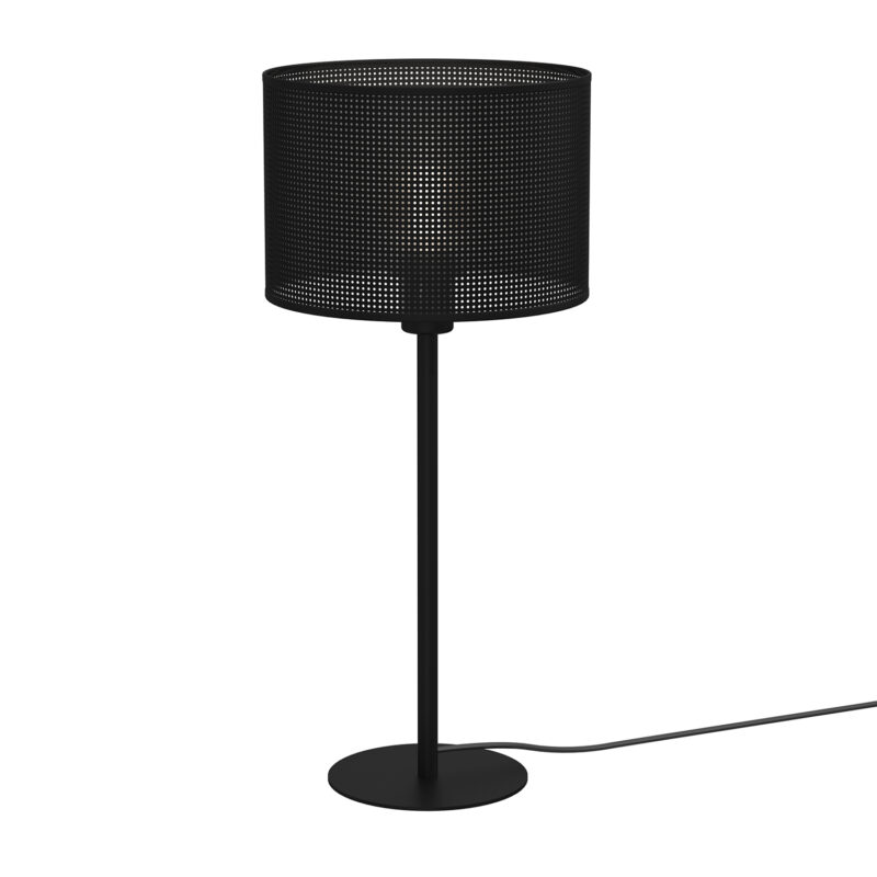 Lampka Gabinetowa Luminex Loft Shade H 58 Black, Cylinder Shade Dia 250, H 170 Black x1
