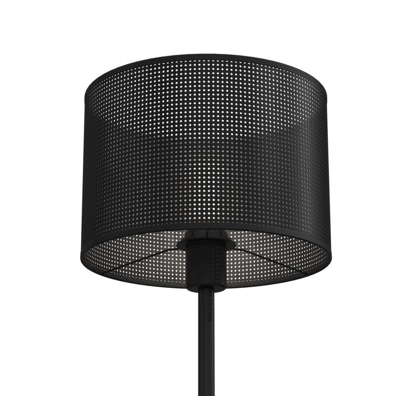 Lampka Gabinetowa Luminex Loft Shade H 58 Black, Cylinder Shade Dia 250, H 170 Black x1 - obrazek 3