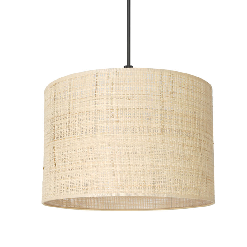 Żyrandol Luminex Rattan Cylinder Shade Dia 250, H 170 x1 - obrazek 3