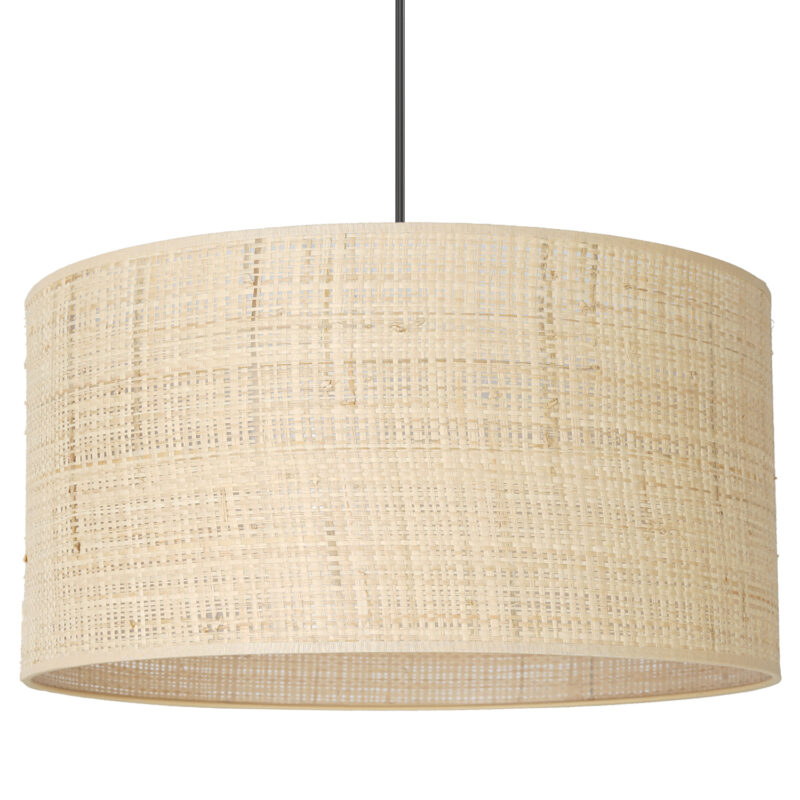 Żyrandol Luminex Rattan Cylinder Shade Dia 400, H 200 x1 - obrazek 3