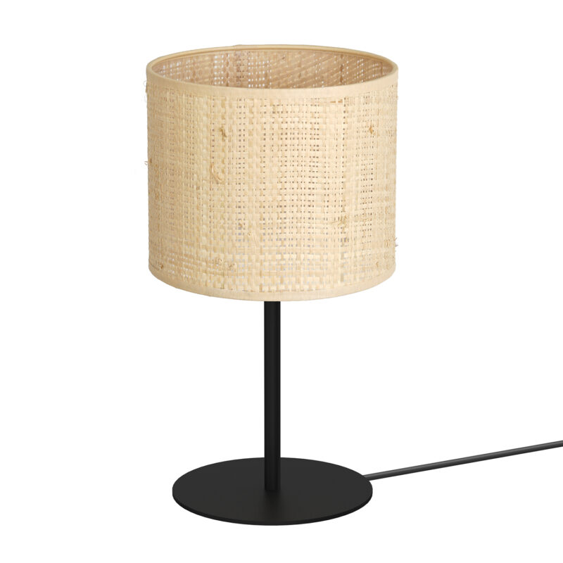 Lampka Gabinetowa Luminex H 34 Rattan Cylinder Shade Dia 180, H 150 x1