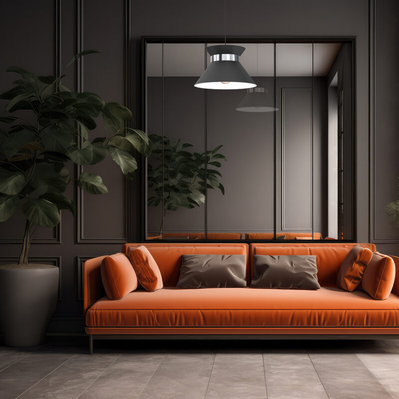 Żyrandol Luminex Norge Gray/nickel x1 - obrazek 4
