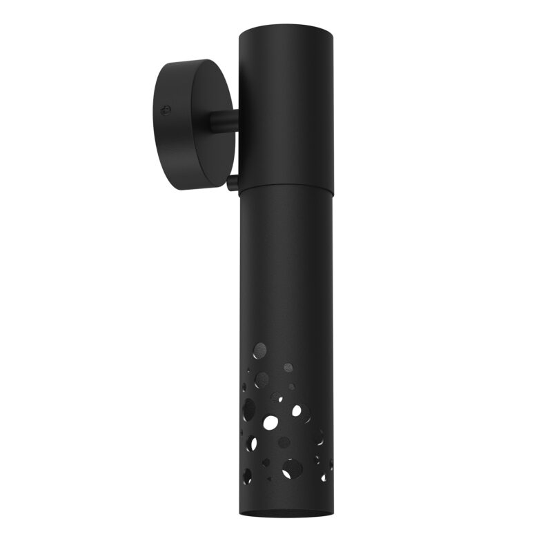 Kinkiet Luminex Tibia Buble Black x1