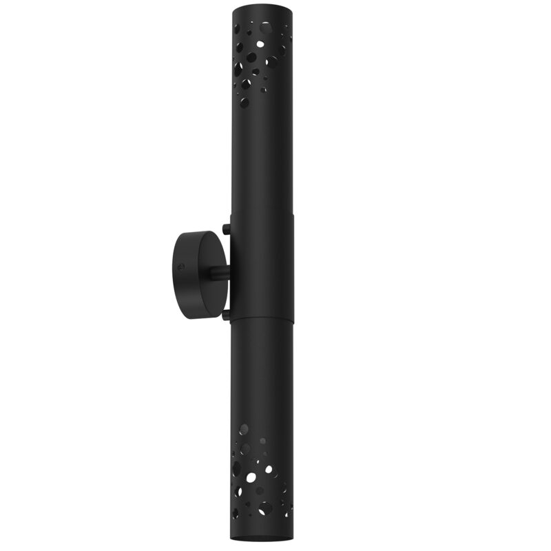 Kinkiet Luminex Tibia Buble Black x2