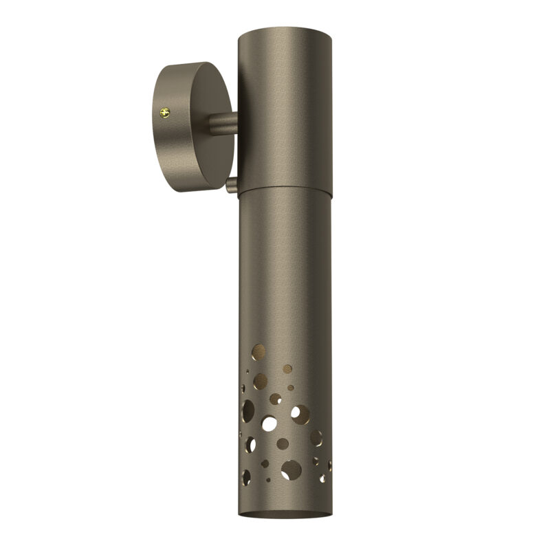 Kinkiet Luminex Tibia Buble Titanium Black x1