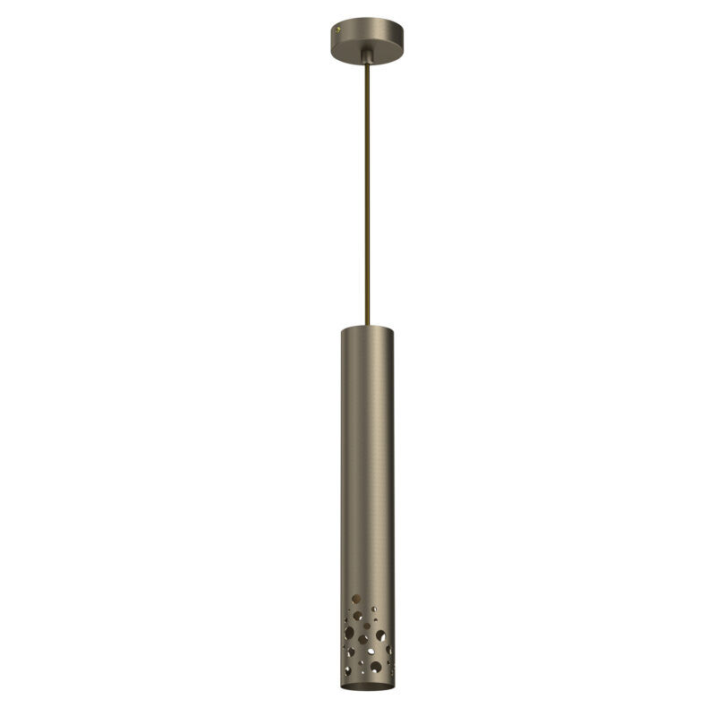 Żyrandol Luminex Tibia Buble Titanium Gold x1