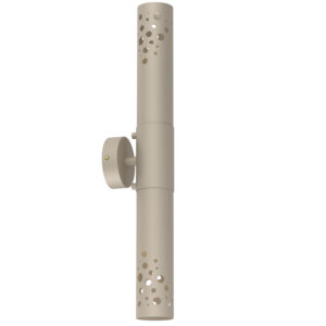 Kinkiet Luminex Tibia Buble Beige x2