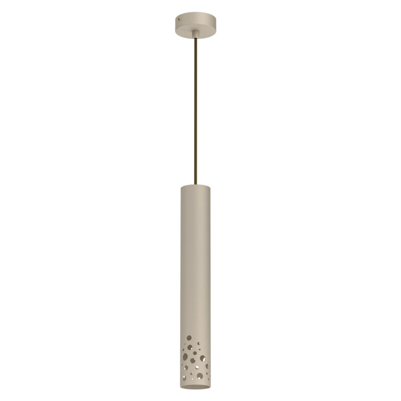 Żyrandol Luminex Tibia Buble Beige x1