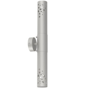 Kinkiet Luminex Tibia Buble Gray x2