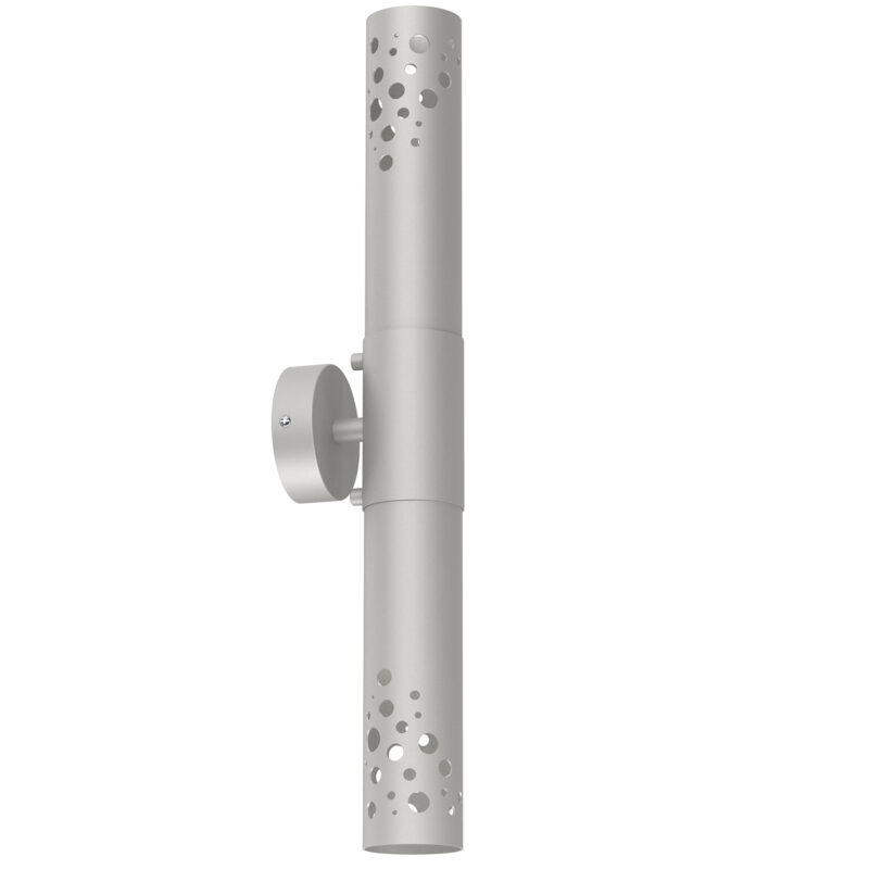 Kinkiet Luminex Tibia Buble Gray x2