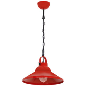 Żyrandol Luminex Iron red