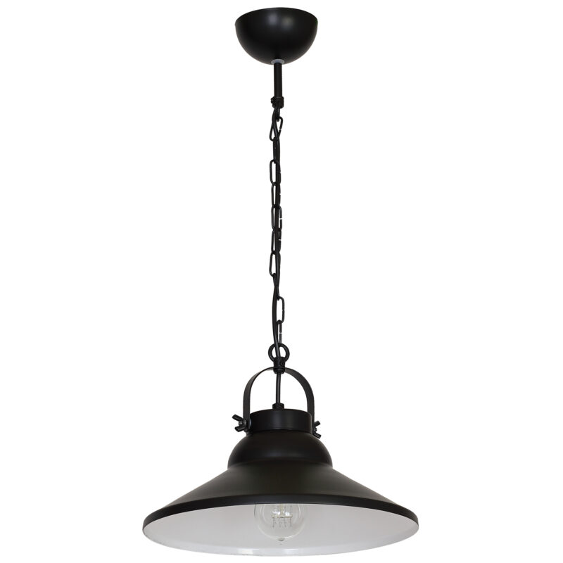 Żyrandol Luminex Iron black x1