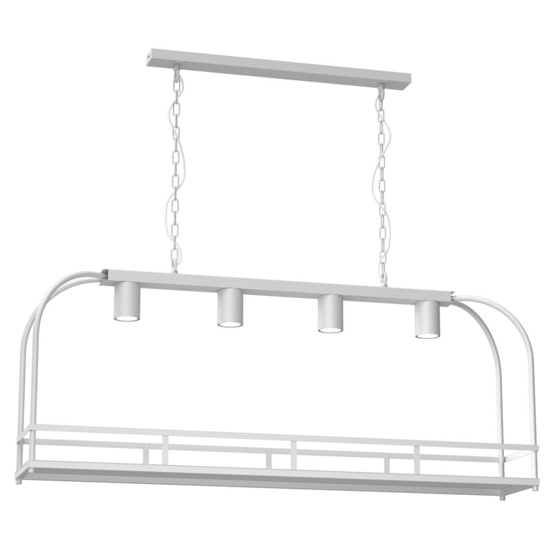 Żyrandol Luminex Zona White x1
