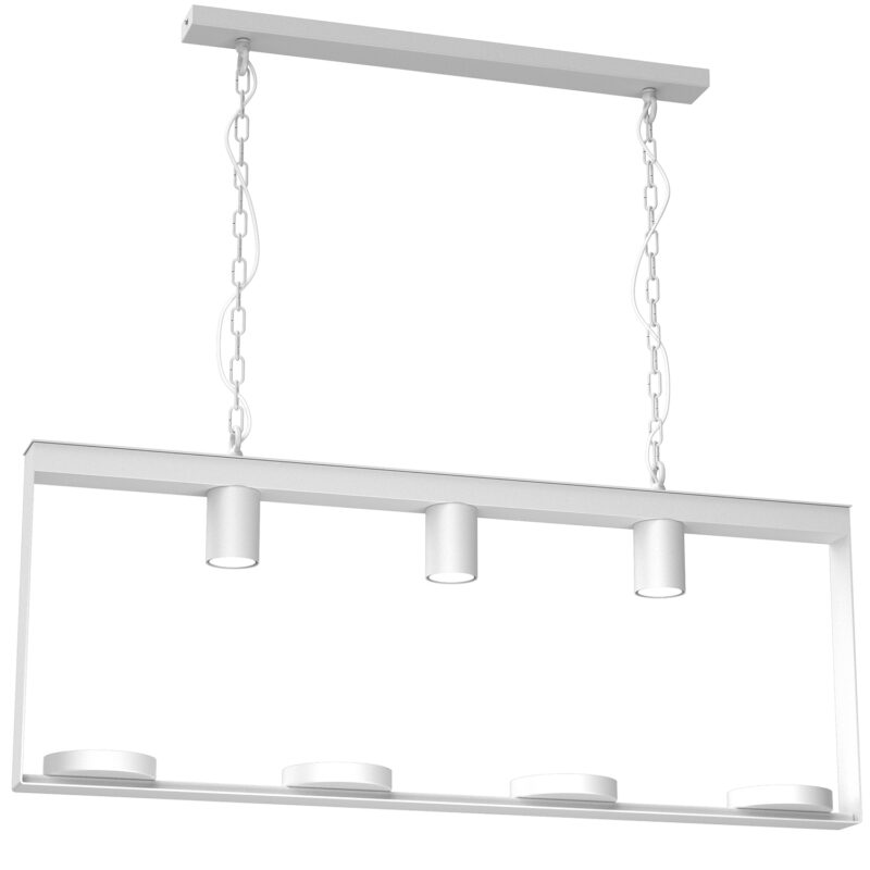 Żyrandol Luminex Zona White x1