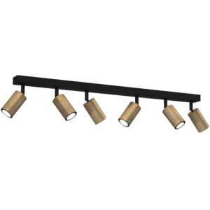 Spot Luminex Nise Line Bar 900 Black/wood x6