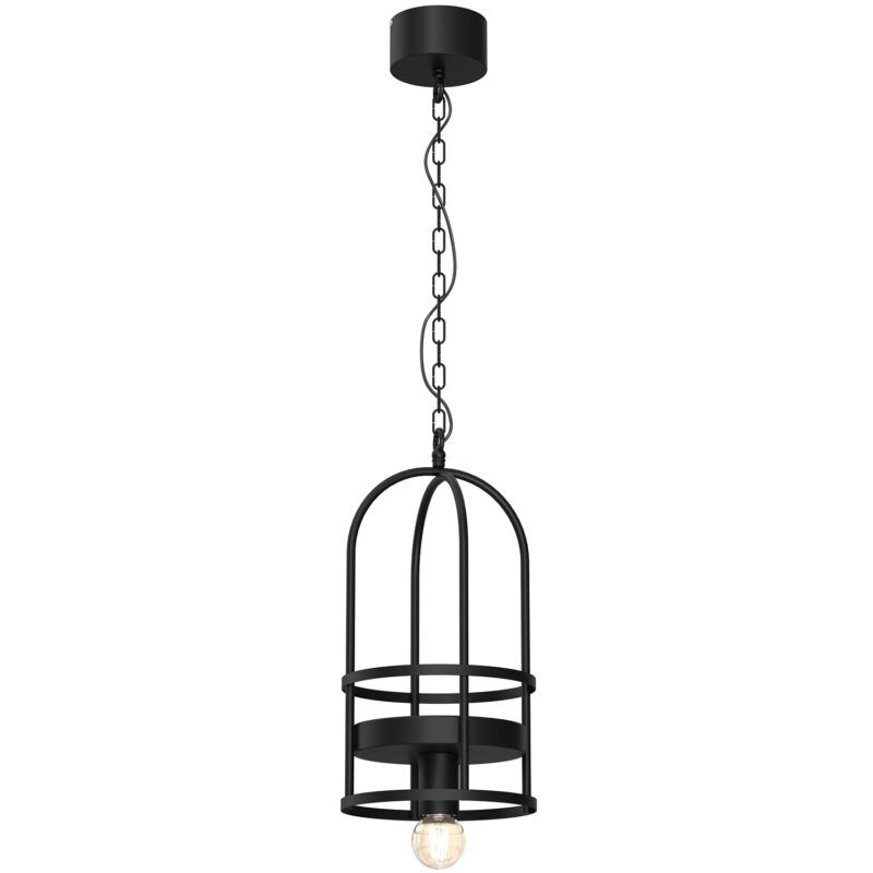 Żyrandol Luminex Zona Round Dia 220 Black x1