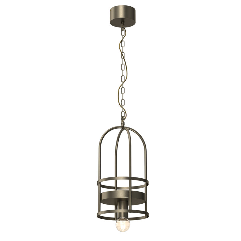 Żyrandol Luminex Zona Round Dia 220 Titanium x1
