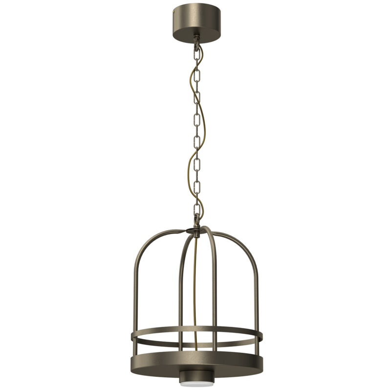 Żyrandol Luminex Zona Round Dia 300 Titanium x1