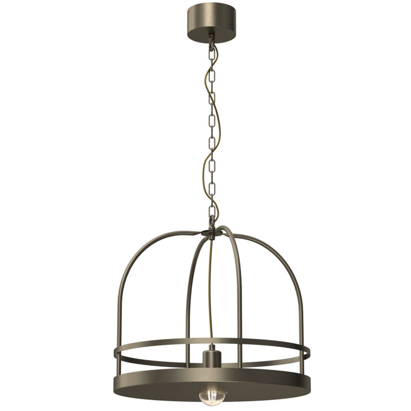 Żyrandol Luminex Zona Round Dia 440 Titanium x1