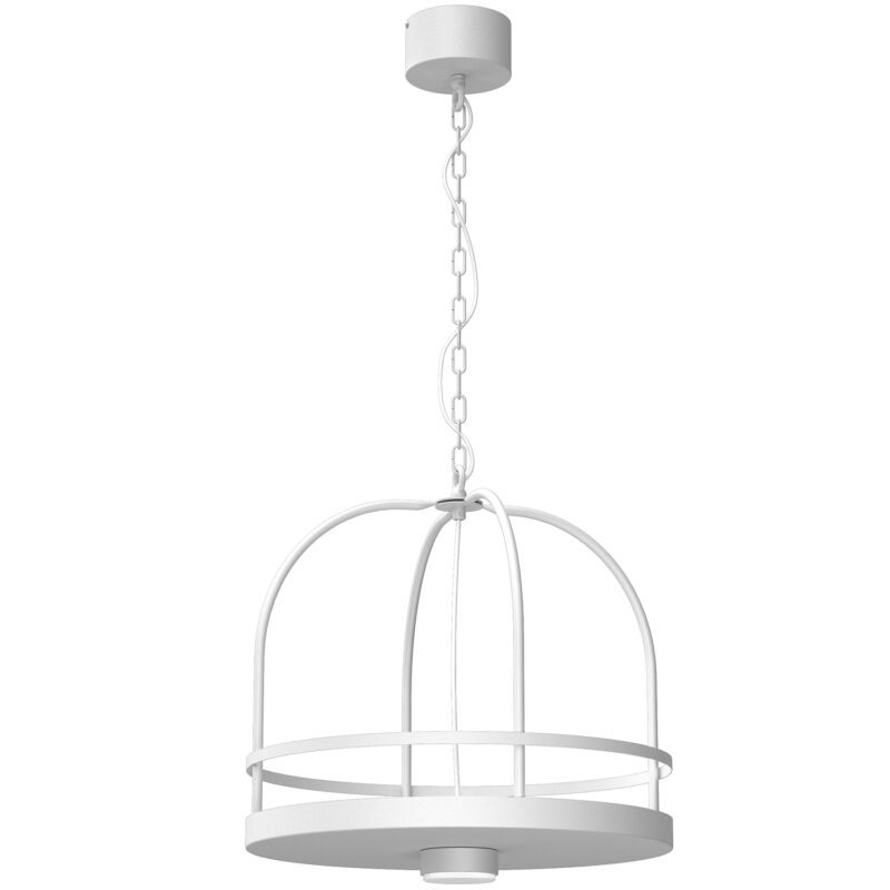 Żyrandol Luminex Zona Round Dia 440 White, (down) x1