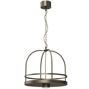 Żyrandol Luminex Zona Round Dia 440 Titanium, (down) x1