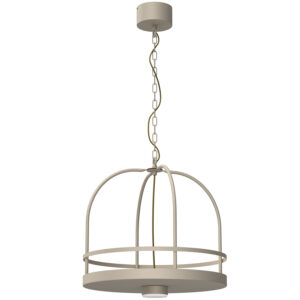 Żyrandol Luminex Zona Round Dia 440 Beige, (down) x1