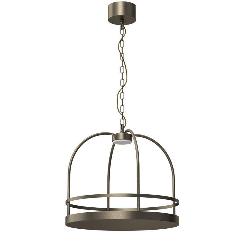 Żyrandol Luminex Zona Round Dia 440 Titanium, (up) x1