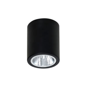 Downlight Luminex Oprawa Sufitowa Round Black x1