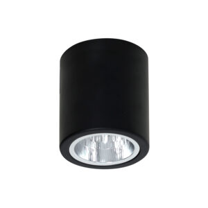 Downlight Luminex Oprawa Sufitowa Round Black x1
