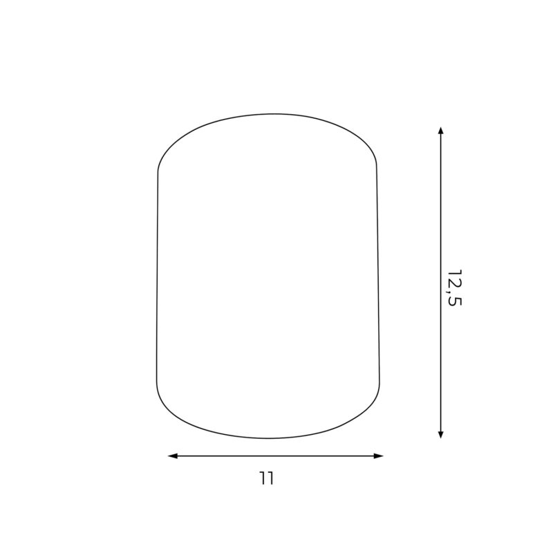 Downlight Luminex Oprawa Sufitowa Round Black x1 - obrazek 5