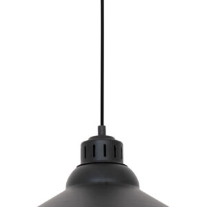 Żyrandol Luminex Works czarny x1