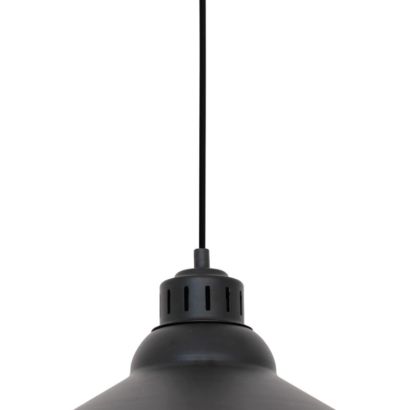 Żyrandol Luminex Works czarny x1