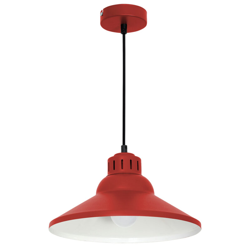 Żyrandol Luminex Works Red x1