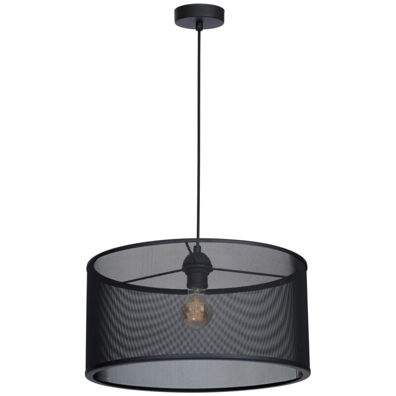 Żyrandol Luminex Felix net black x1