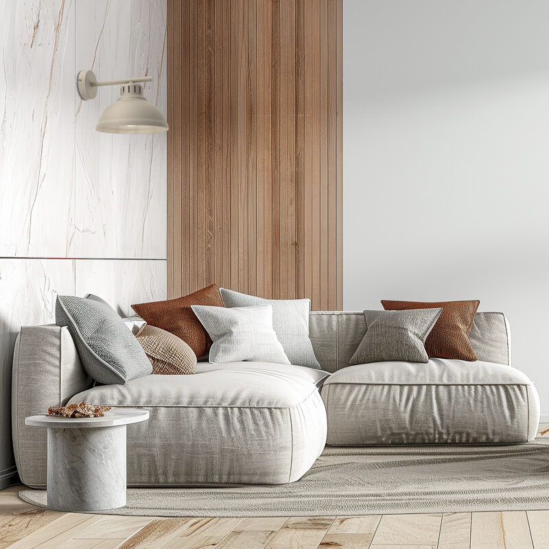 Kinkiet Luminex Sven Beige x1 - obrazek 4